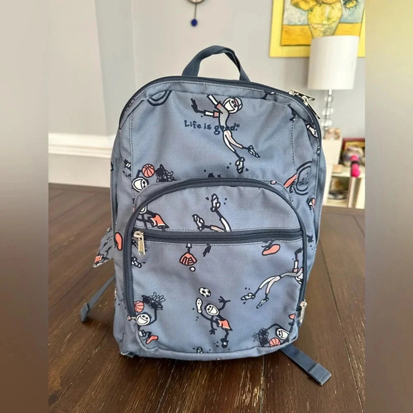 Life is Good baseball backpack main image 7